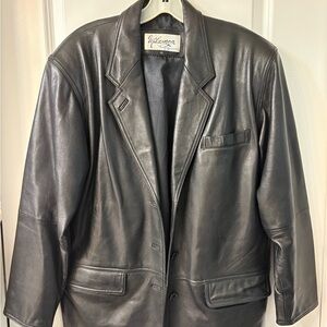Milano Black Leather Women's Jacket